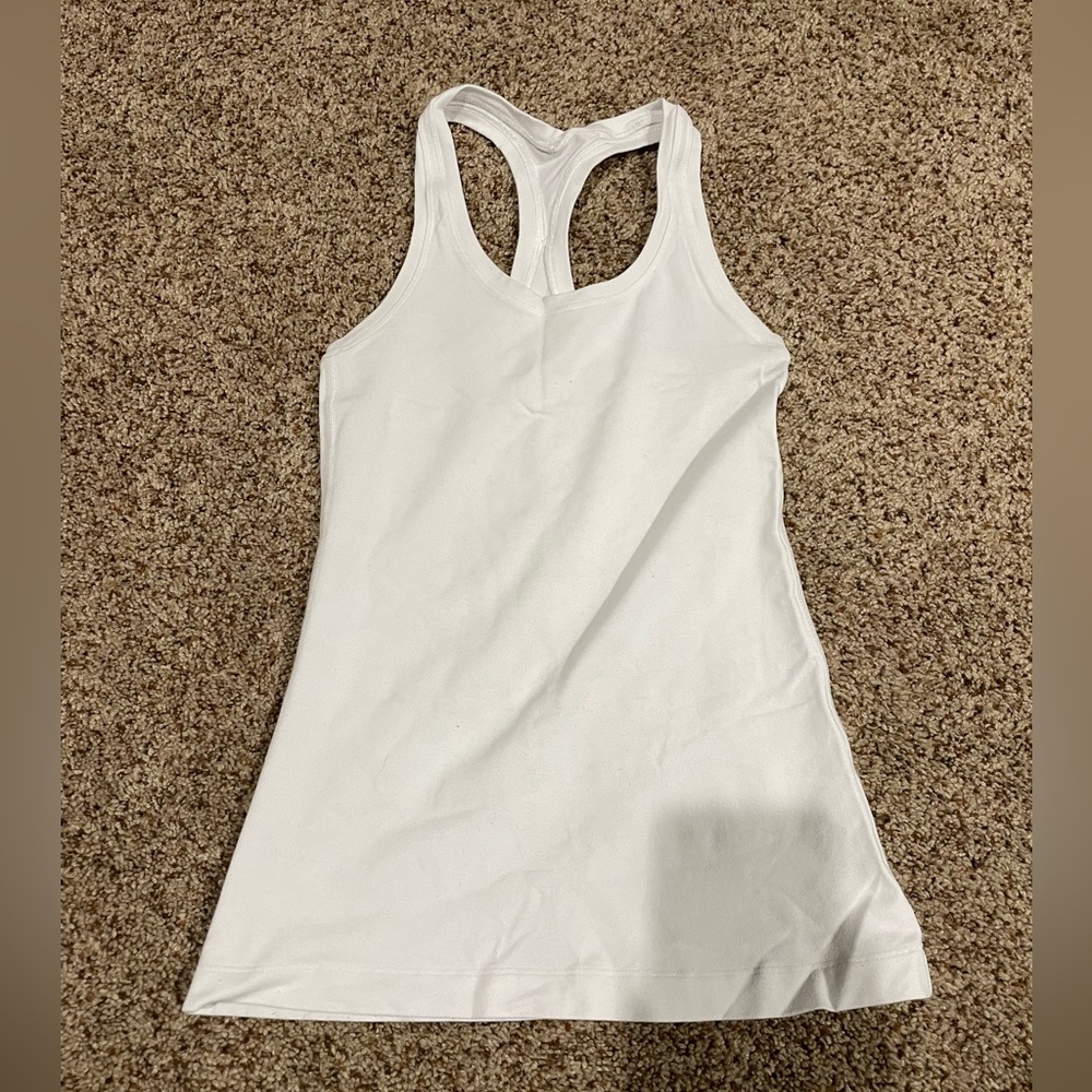 lululemon athletica White Tank Top